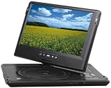 Initial IDM-1295 10.2 Swivel Screen Portable DVD Player w/USB & Memory Stick Reader