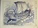 1885 Sailing Ship Royal Academy Argonauts Men Rowing