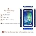 Note 5 Waterproof Case, VEGO Full Body IP-68 Waterproof Shockproof Dust/Dirt/Snow Proof Rugged Hybrid Protective Case Cover Skin for Samsung Galaxy Note 5 (Dark Blue)