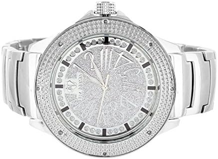 Ice Mania Joe Rodeo Aqua Master Jojino Techno Com KC Real Diamond Metal Watch