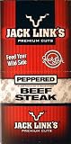 Jack Link's Peppered Beef Steak Jerky 1 oz Sticks (Pack of 12)