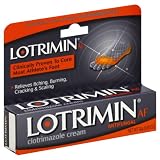 Lotrimin AF Clotrimazole Cream, Antifungal 0.85 oz (24 g)