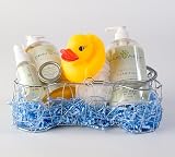 Cain & Able Collection 1039L Lavender Bone-shaped Spa Basket