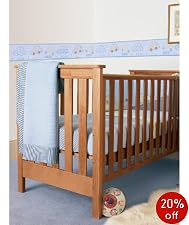 Jamestown cot bed - SAVE &pound;100 when you buy together with Jamestown changing unit and wardrobe