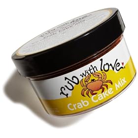 Rub with Love Crab Cake Mix by Tom Douglas, 3.5 Ounce by Rub with Love