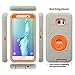 ULAK Galaxy S6 Edge Plus Case, 2in1 Hybrid Case Shock Resistant Design w/Rotating Belt Clip Holster Kickstand for Samsung Galaxy S6 Edge Plus (5.7