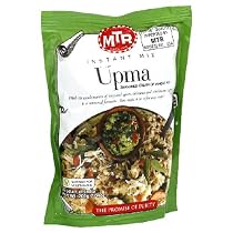 MTR Upma Mix Instant Dry Mix, 7.04-Ounce Pouches (Pack of 30)