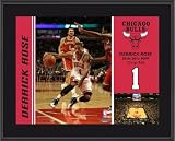 Mounted Memories Chicago Bulls Derrick Rose 10X13 Sublimated Plaque