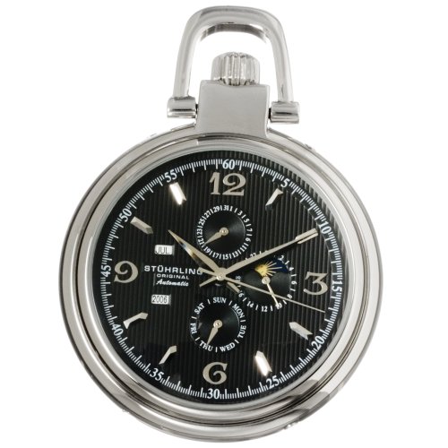 Stuhrling Original Men's Special Reserve 'Monarch' Pocket Watch #142.PK1