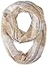 Calvin Klein Women's Plaited Stripe Infinity Scarf
