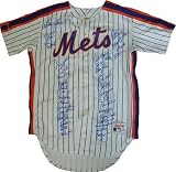 Autographed 1986 New York Mets World Series Champion Team Jersey - Autographed MLB Jerseys