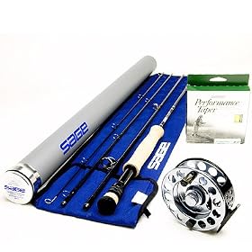 Sage Elite Saltwater Big Game Fly Fishing Package (8wt 9ft 4 pc Fly Rod with Reel & Line)