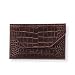 Medium Crocodile Embossed Leather Photo Envelopes