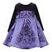 Rare Editions Infant Girls 12M-24M PURPLE VELVET SATIN CAVIAR BEADED Special Occasion Wedding Flower