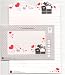 Monokuro Boo Letter Set: Heart