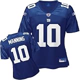 Eli Manning New York Giants Women's Blue Replica Jersey