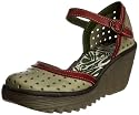 Fly London Women's Ying Perf Leather Wedge Heels
