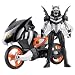 Power Rangers Jungle Fury- Black Bat Strike Rider