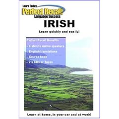 Learn to Speak IRISH with PERFECT RECALL (2 CDs & book)