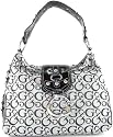 Guess Ozzie Hobo Shoulder Sack in Black