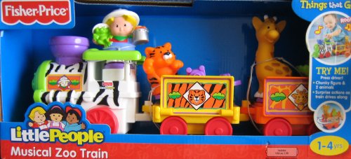 Fisher-Price Little People Musical Zoo Train Fisher-Price Vehicles