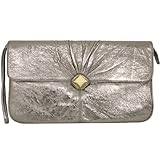 Franchi Linda Metallic Bronze Clutch