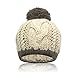 Bodvera Chunky Soft Stretch Cable Knit Slouchy Beanie Skully Crocheted Cap Hat