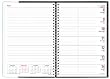 Brownline 2010 Pre-Vu Weekly Planner, Black, 11 x 8.5 Inches (CB925.BLK)