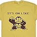 It's On Like Donkey Kong T Shirt Arcade Gamer Computer Geek Old School Vintage Retro Mens Womens Kids Shirtmandude