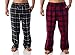 Men's (2-pack) Cotton Flannel Pajama Pant with pockets