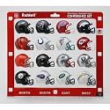 NFL Football Helm Set 16 Teams AFC