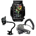 Brand New XYLO ACCESSORIES Car Kit: Windscreen Suction Mount Holder and In Car Charger for the Sony Ericsson SATIO / IDOU