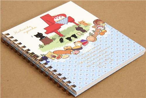 Imagen 3 de Cuaderno de Anilla de Kutusita Nyanko cuaderno con tarta