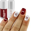 Mississippi State Bulldogs 2-Pack Nail Polish Kit with Decals