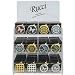 Rucci Acrylic Vintage Compact Mirror Display