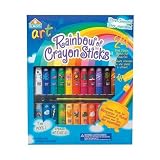 Ziggy Art Elmers Rainbow of 24 crayon sticks