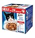 Felix So gut wie es aussieht Fisch Mix 24x100g Katzenfutter von Purina