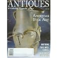 Antiques and Collecting Magazine June 2008 American Folk Art, Buttons, Toys into Comics, Book-Form Furniture by Antiques & Collecting Magazine