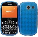 IMAGE OF Blue TPU Case Cover for Samsung Freeform III Comment R380