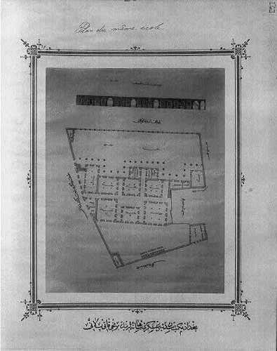 First floor plan,imperial military middle school,Baghdad