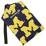 Michigan Wolverines Navy Blue Luggage Tag