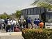 American Tourists Going Home, Liberia Airport, Costa Rica, Central America Art Photographic Poster Print by R H Productions, 12x9