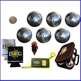 Petanque Set  73mm Chromed Steel Set By The Day Of Games