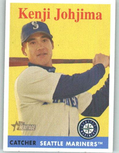 2007 Topps Heritage #218 Kenji Johjima - Seattle Mariners (Baseball Cards)