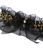 Hortense B. Hewitt Wedding Accessories  Leopard Garter, Gold
