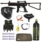 Spyder Paintball MR4 Tac Vest Marker Gun Sniper Set