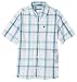 Quiksilver Boys 8-20 "White Lie" Button Down Woven Shirt,Peru Blue,L (14/16)