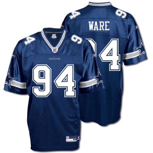 Demarcus Ware Youth Jersey: Reebok Navy Replica #94 Dallas Cowboys Jersey