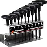 Wilmar Performance Tool W80276 T-Handle Star Set, 10-Piece [並行輸入品]
