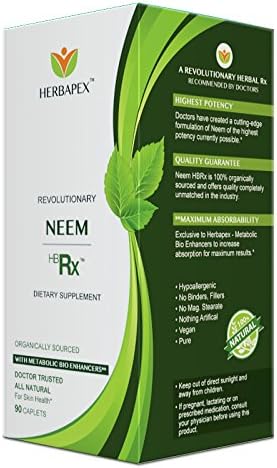 HERBAPEX: Neem HBRX - Doctor Trusted - Most Powerful Formulation Available - Get Results